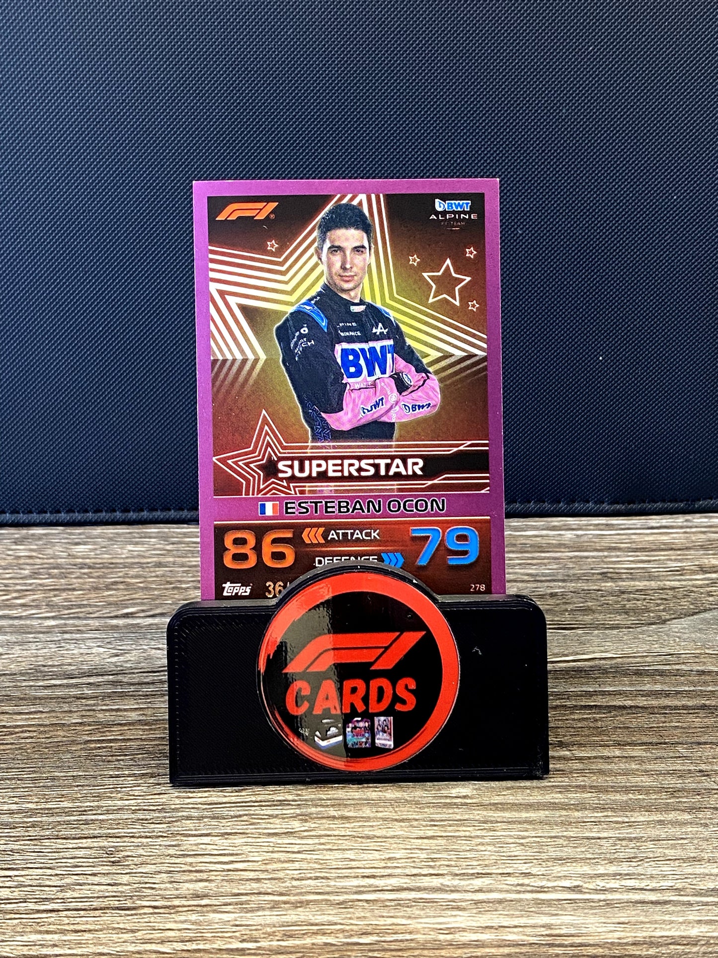 Esteban Ocon Superstar (India) - Turbo Attax 2023 - Purple 36/40