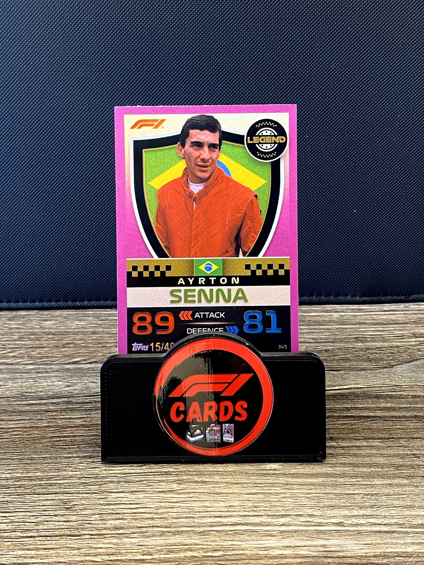 Ayrton Senna Legend (India) - Turbo Attax 2023 - Purple 15/40