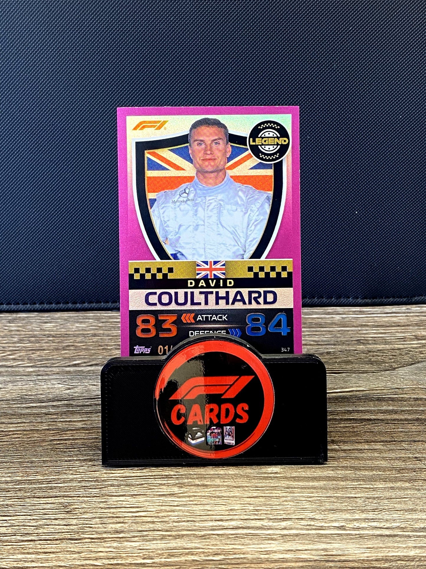 David Coulthard Legend (India) - Turbo Attax 2023 - Purple 01/40