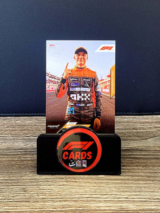 Oscar Piastri F1 Sprint Victory for Rising Star - Topps Now 2023 - #56 Base 