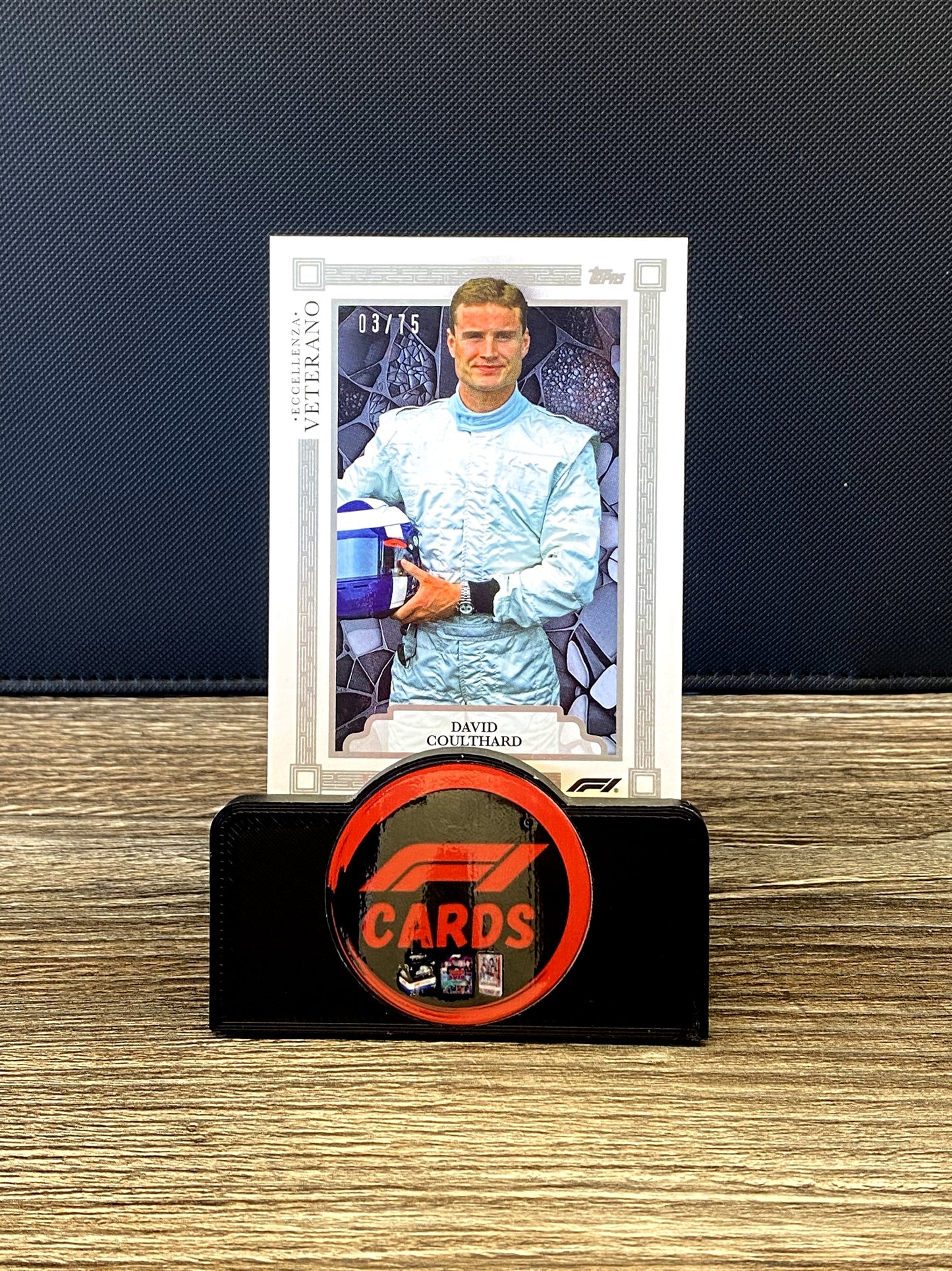 David Coulthard Portrait - Eccellenza 2023 - Silver 03/75