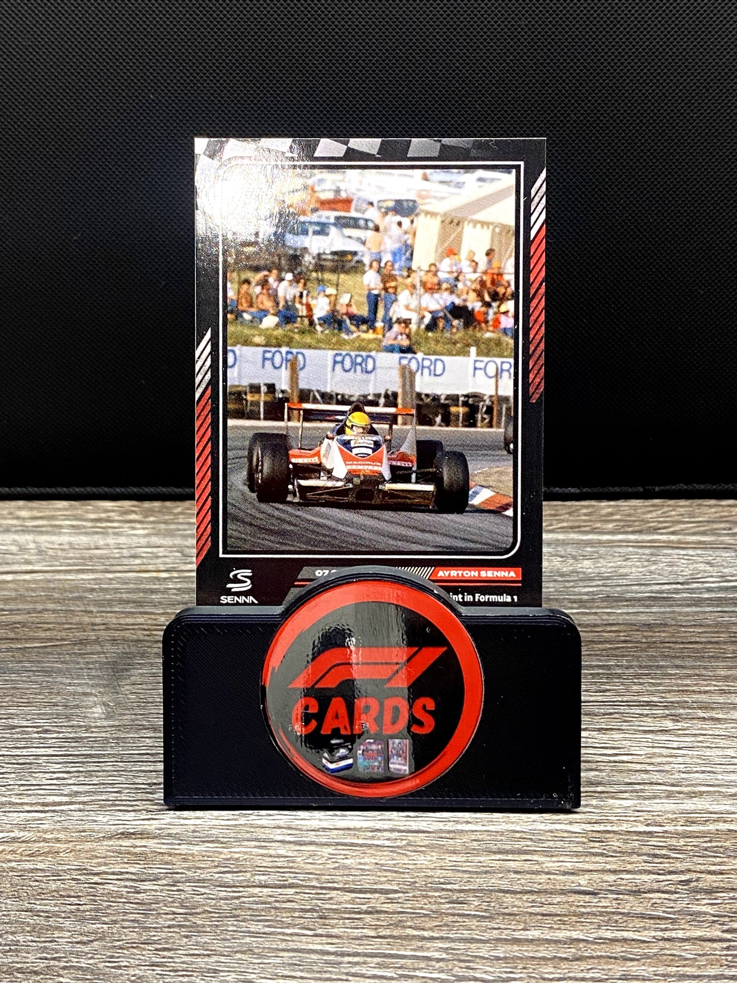 Story of Senna - Wins His First Point in Formula 1 - Topps Now 2023 - Base 