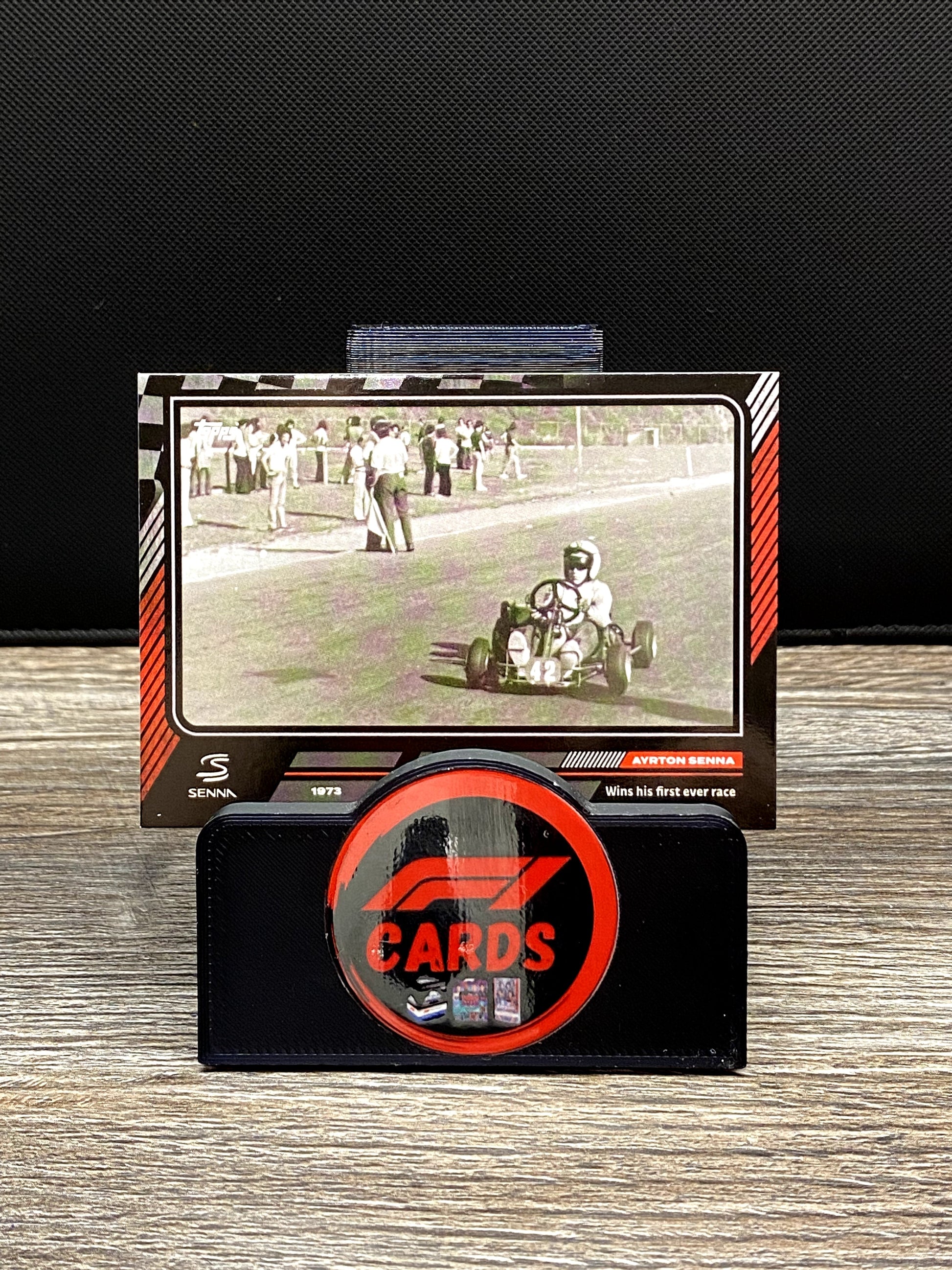 Story of Senna - Wins his First Ever Race - Topps Now 2023 - Base 
