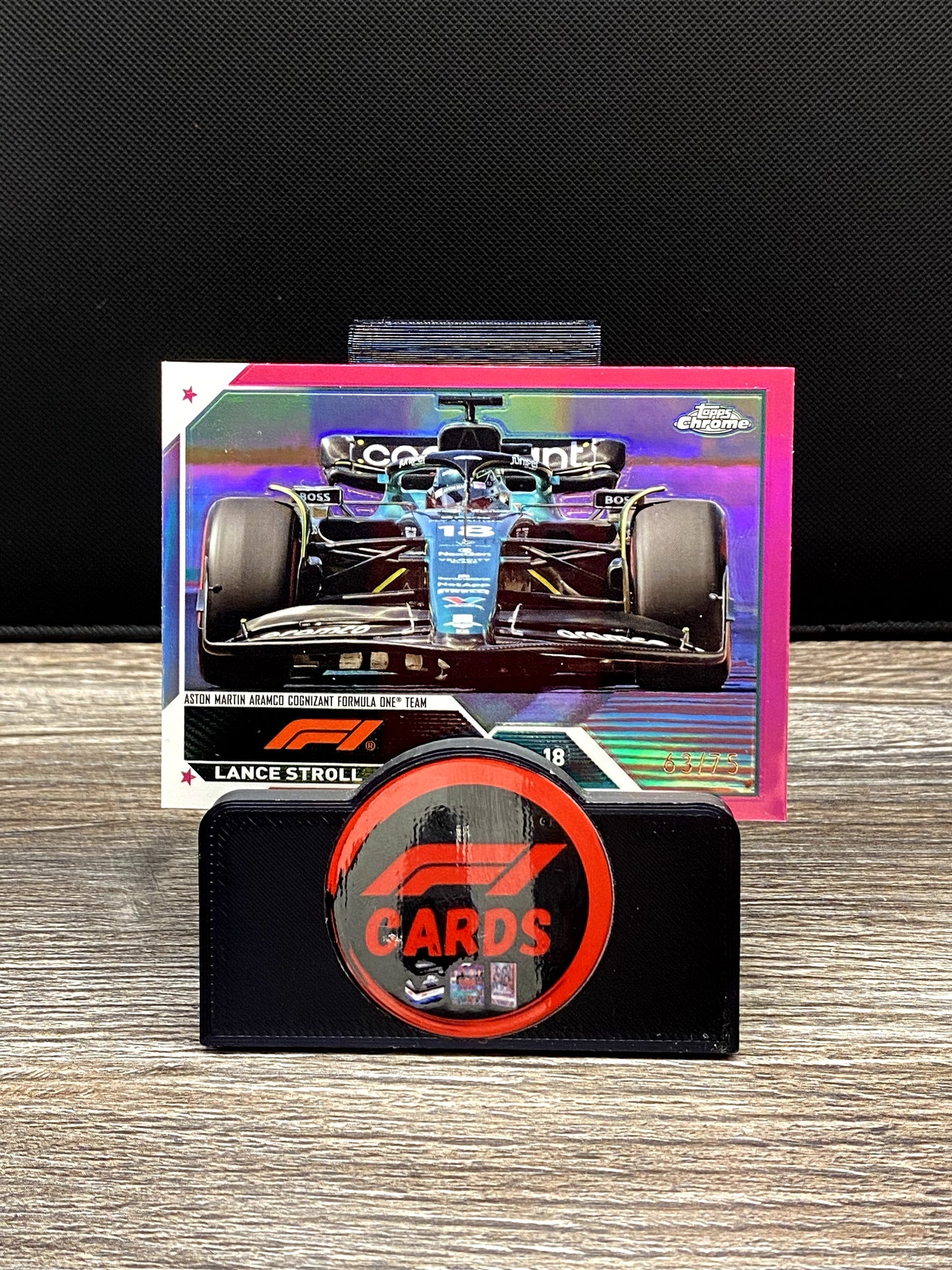 Lance Stroll - Chrome 2023 - #45 Pink 63/75