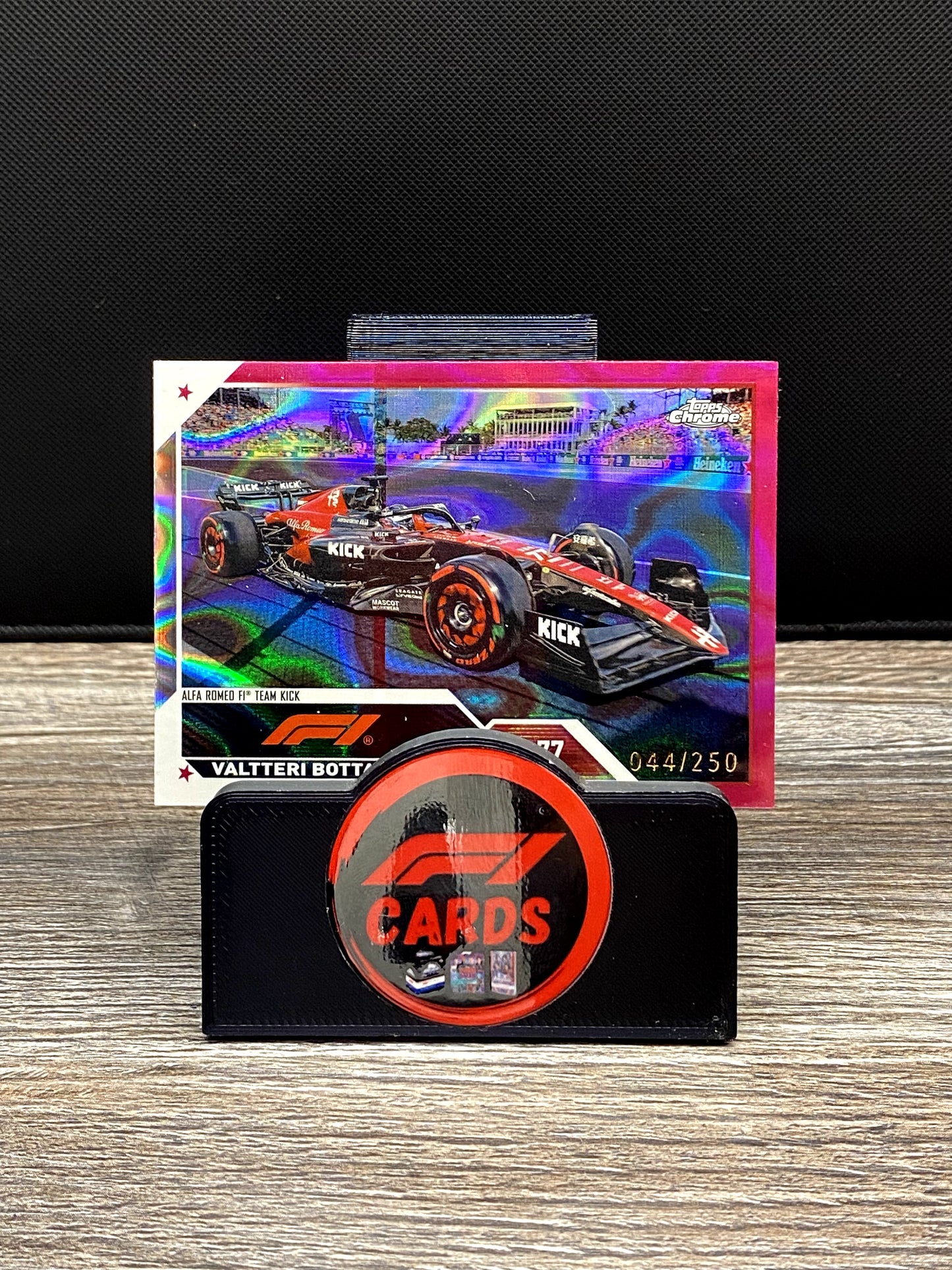 Valtteri Bottas - Chrome 2023 - #119 Lava Fuschia 044/250