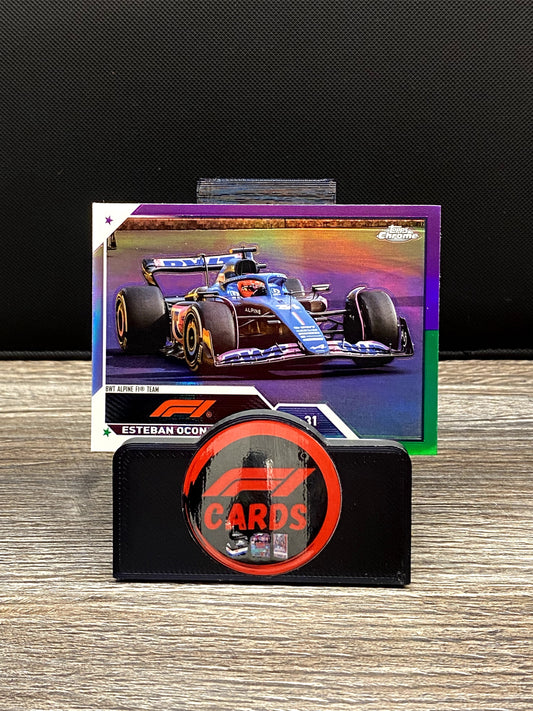 Esteban Ocon - Chrome 2023 - #109 Purple / Green 