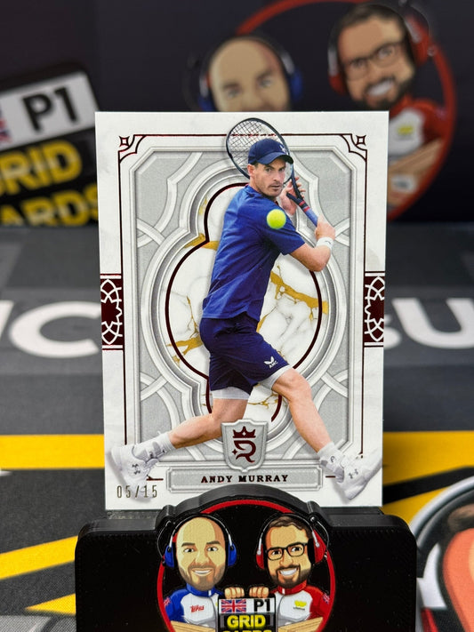 Andy Murray 5/15 #25 - Tennis Royalty 2025 Topps
