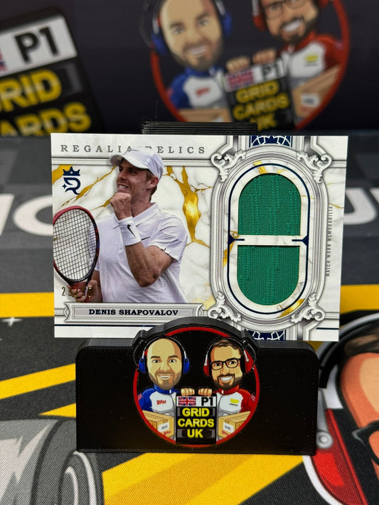 Denis Shapovalov - Regalia 23/25 Dubai - Tennis Royalty 2025 Topps