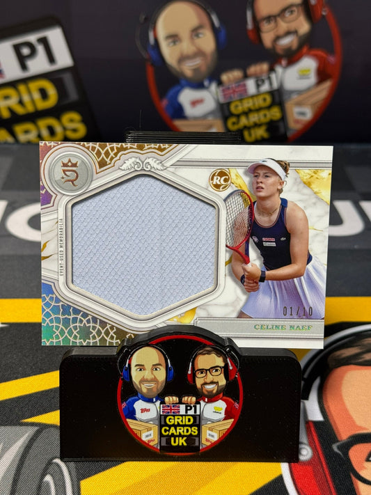 Celina Naef RC - RC Jumbo Relic 01/10 #RJR-CN - Tennis Royalty 2025 Topps