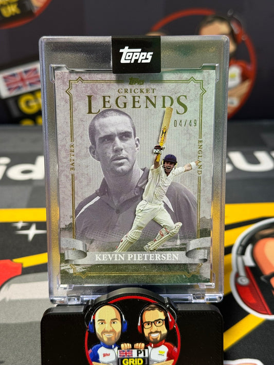 Kevin Pietersen 04/49 Green - Topps Cricket Legends 2024
