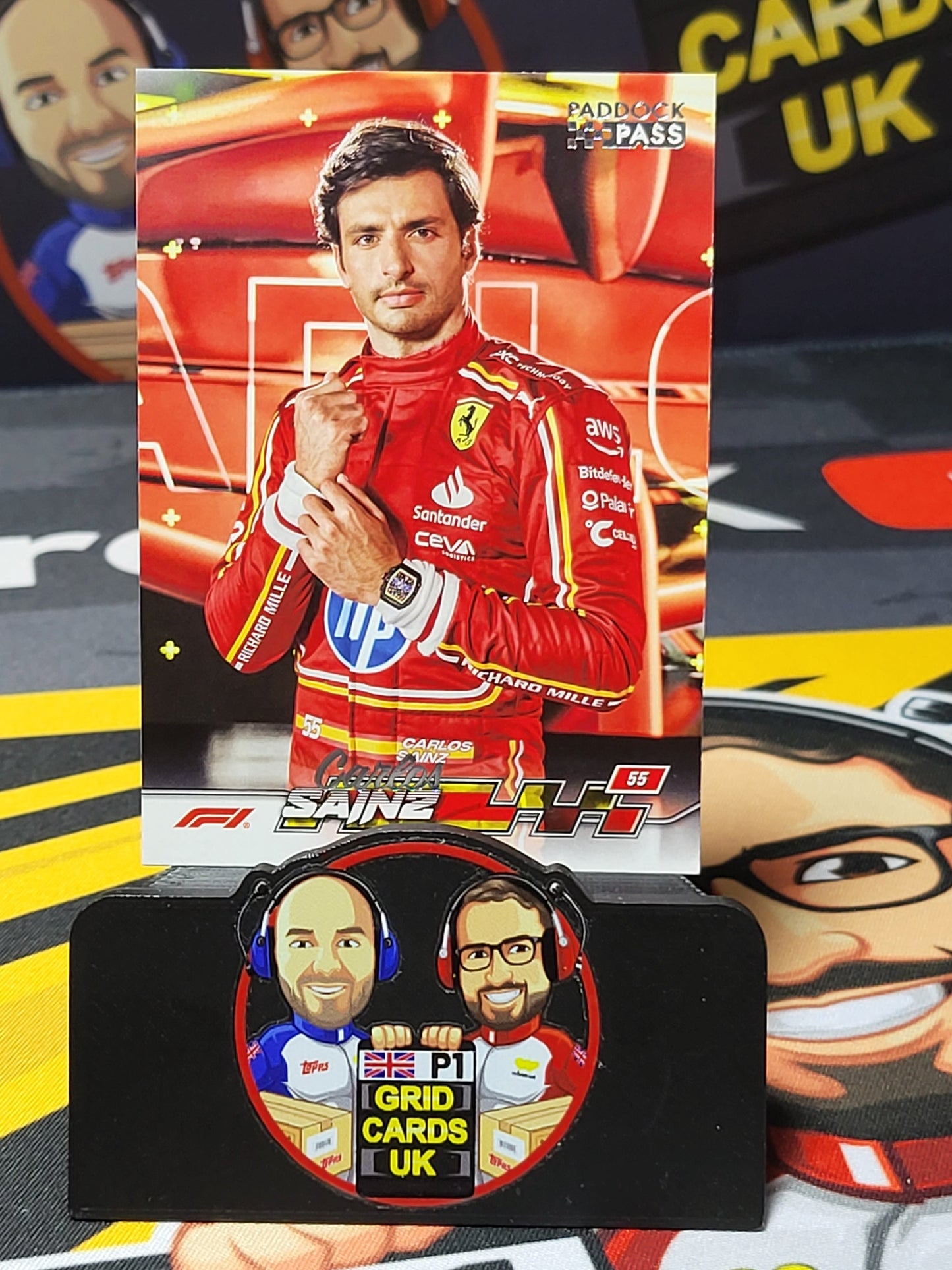 Topps F1 Paddock Pass 2024 - Chrome Base Cards