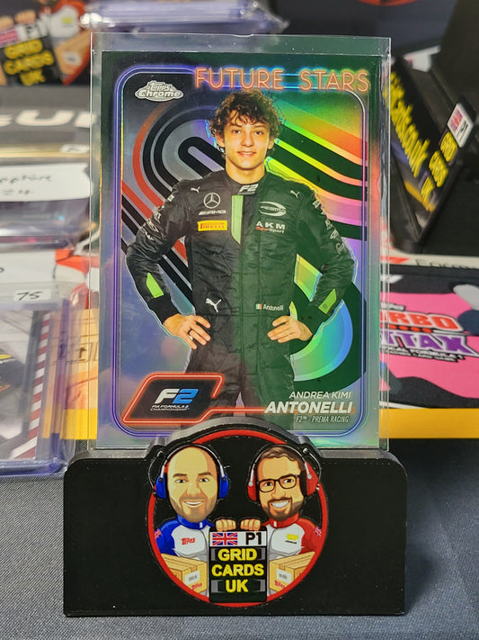 Kimi Antonelli #22 - Topps F1 Chrome 2024 - Refractor
