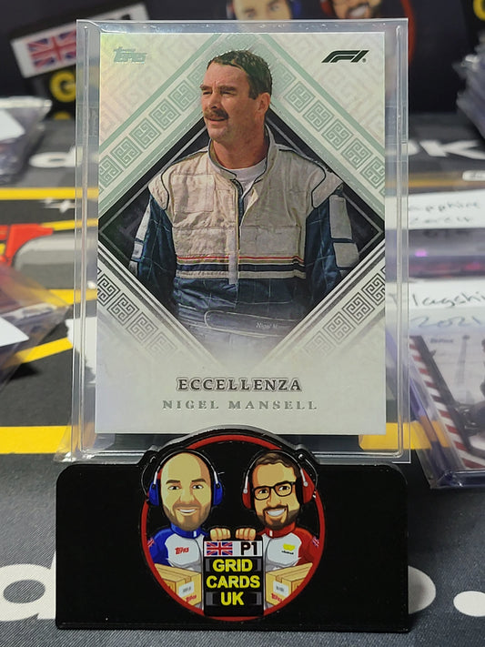 NIgel Mansell   - Topps F1 Eccellenza 2024 - Base Vertano