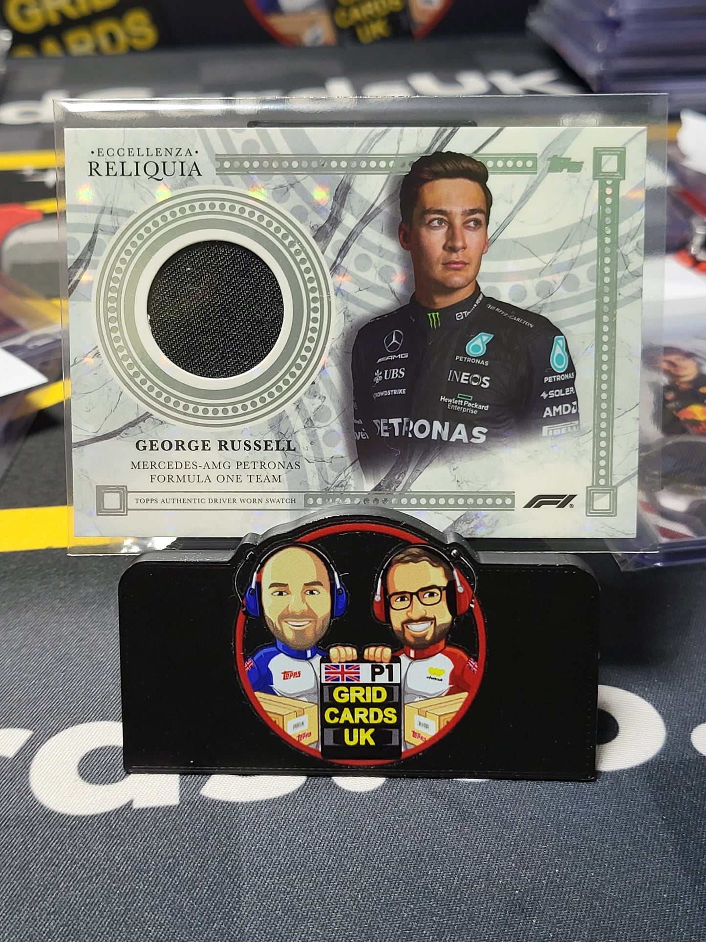 George Russell Relic  - Topps F1 Eccellenza 2023 - Base