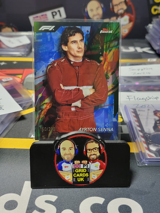 Ayrton Senna  #79 - Topps F1 Finest 2024 - 160/200 Common