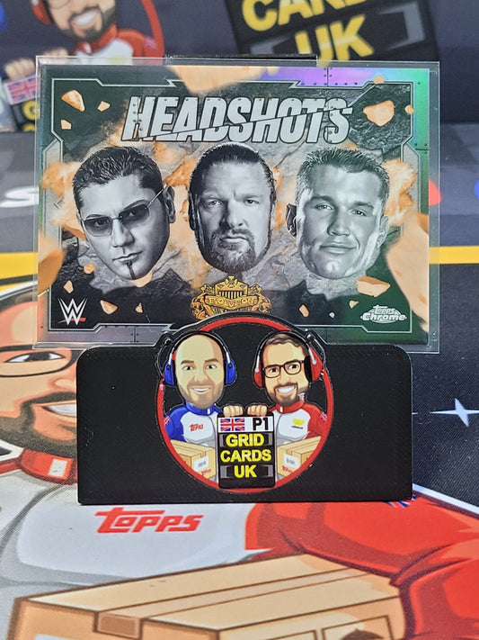 Headshots Triple H Randy Orton Dave Batista   - #HS-EVO - Topps WWE Chrome 2025