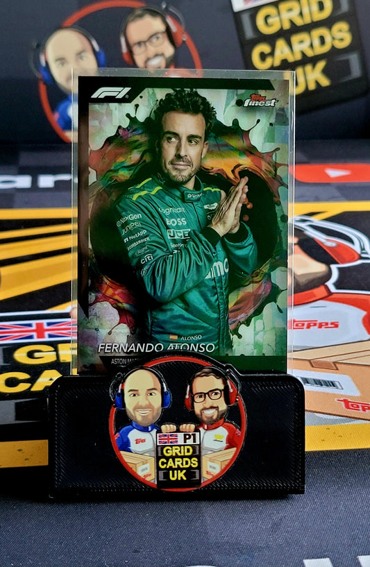 Fernando Alonso Base #297 Rare - Topps F1 Finest 2024