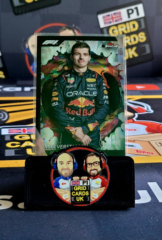 Max Verstappen Base #295 Rare - Topps F1 Finest 2024