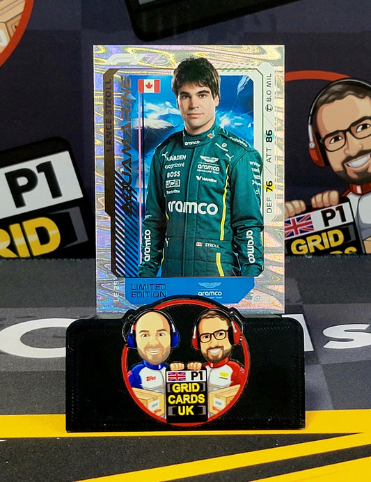 Lance Stroll Aquamarine LE25 - Topps UK F1 Turbo Attax 2025