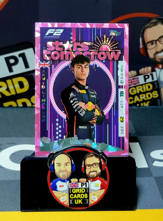 Arvid Lindblad Pink #238 - Topps UK F1 Turbo Attax 2025