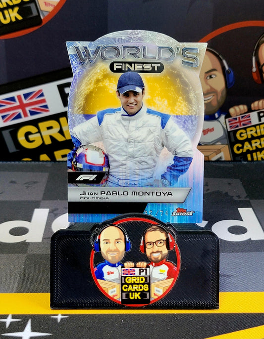 Juan Pablo Montoya 32/74 Worlds Finest - Topps F1 Finest 2024