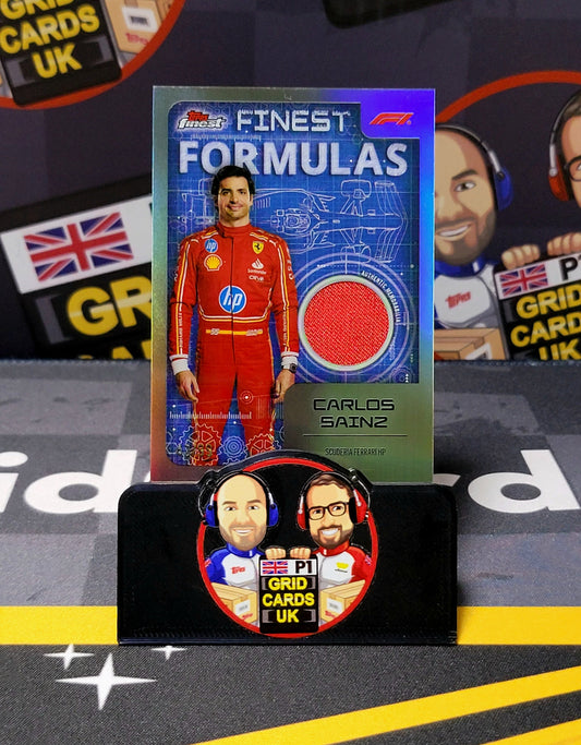 Carlos Sainz 43/99 Relic - Topps F1 Finest 2024