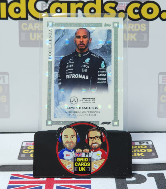 Lewis Hamilton  61/75 Grey - Topps Eccellenza F1 2023