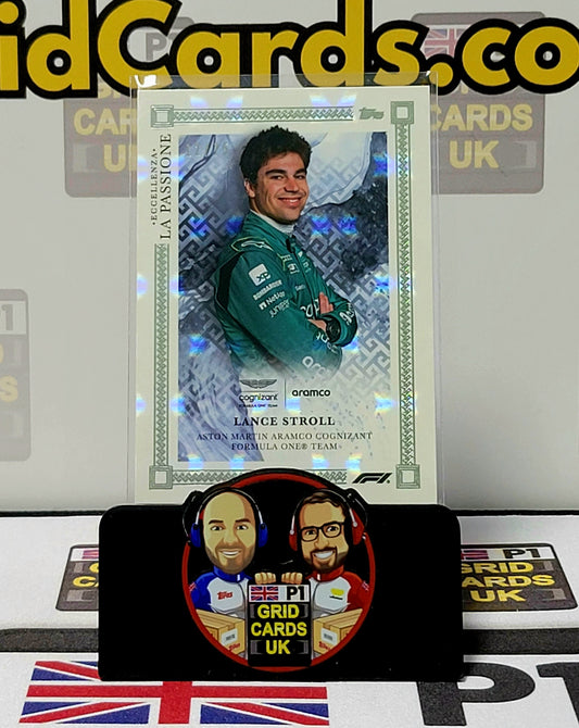 Lance Stroll  12/75 Grey La Passione - Topps Eccellenza F1 2023