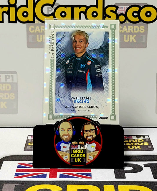 Alexander Albon  74/75 Grey La Passione - Topps Eccellenza F1 2023