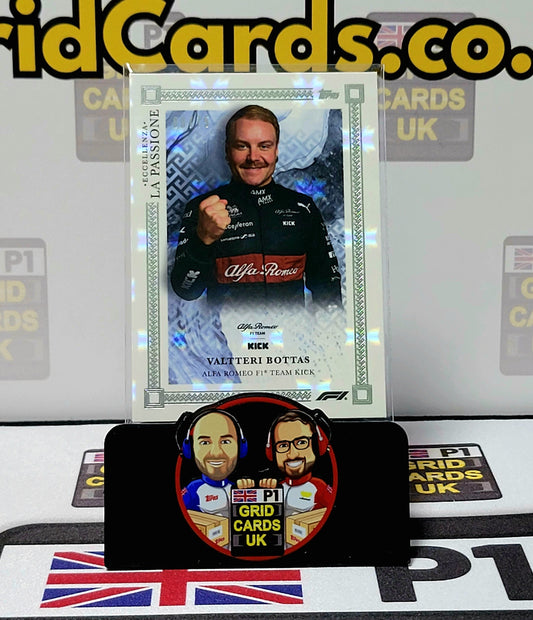 Valtteri Bottas  68/75 Grey La Passione - Topps Eccellenza F1 2023