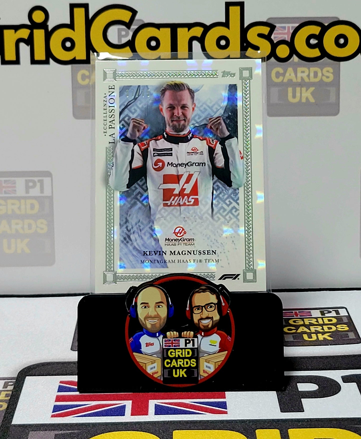 Kevin Magnussen  37/75 Grey La Passione - Topps Eccellenza F1 2023