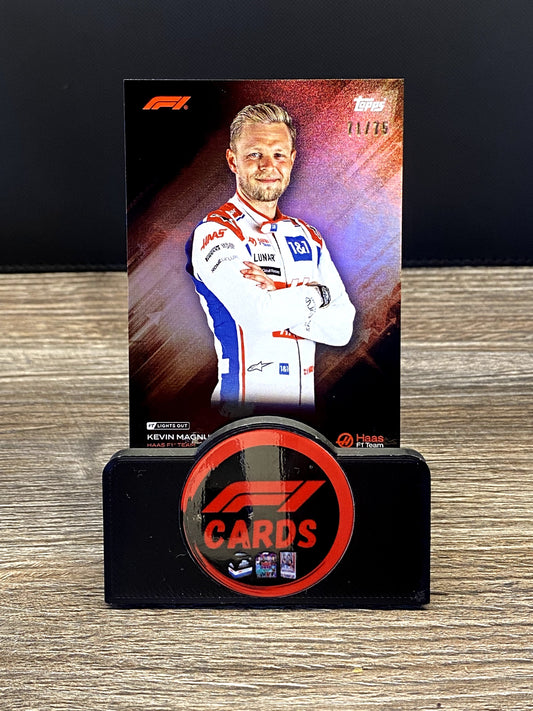 Kevin Magnussen Portrait - Lights Out 2022 - Bronze 71/75