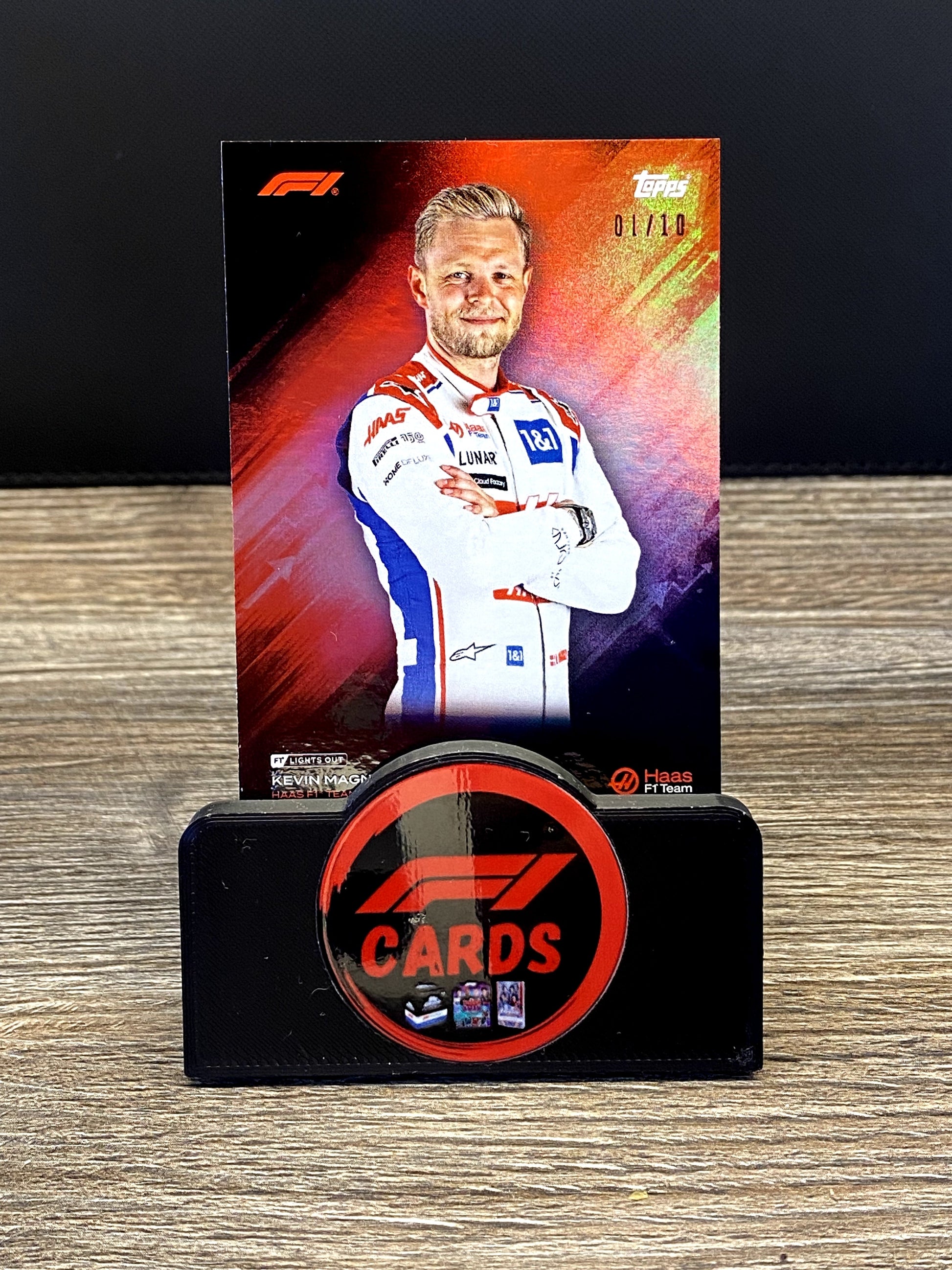 Kevin Magnussen Portrait - Lights Out 2022 - Red 01/10