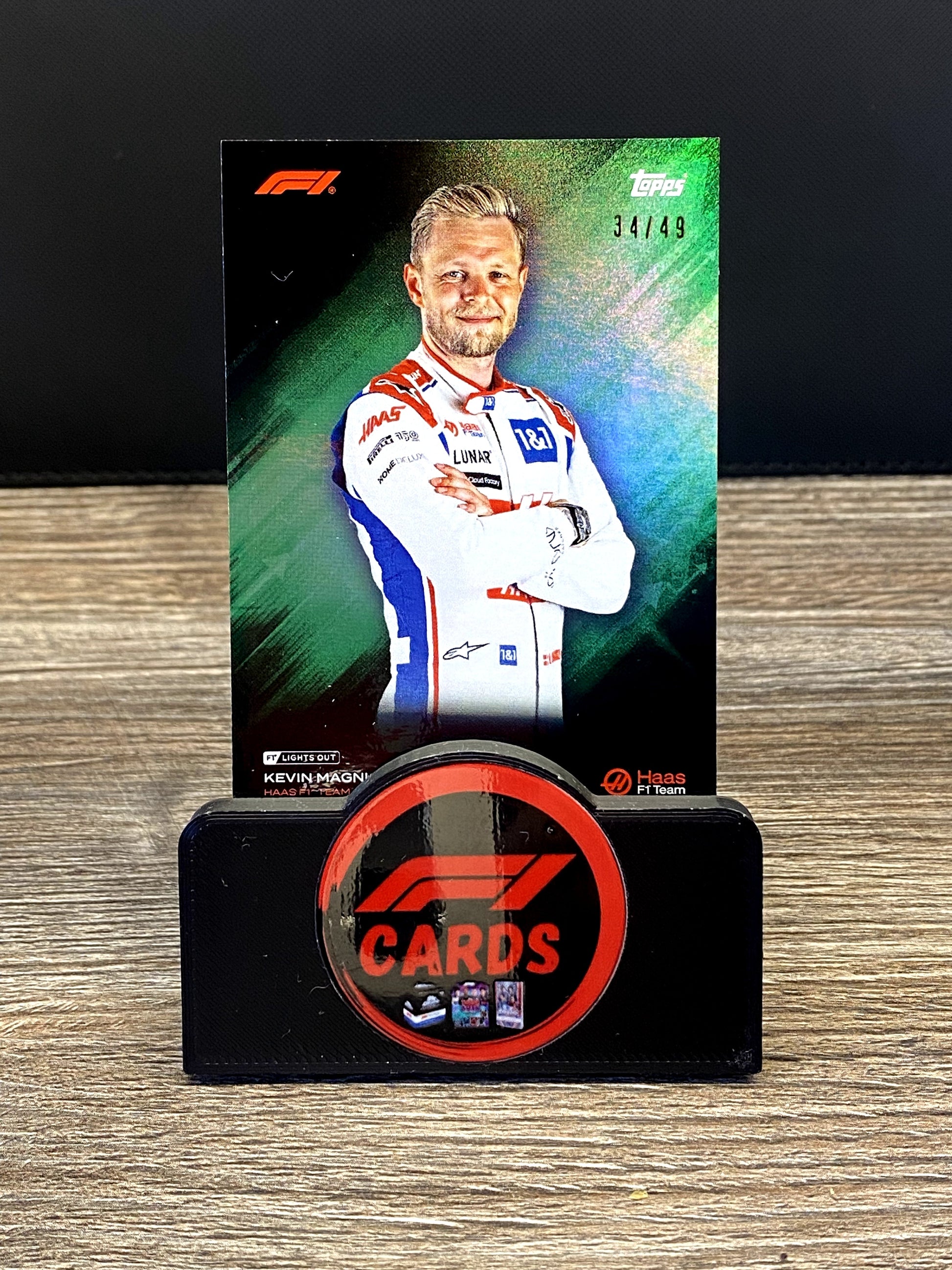 Kevin Magnussen Portrait - Lights Out 2022 - Green 34/49