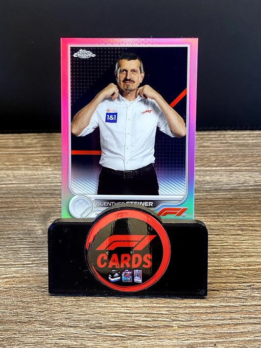 Guenther Steiner - Chrome 2022 - #108 Pink 15/75