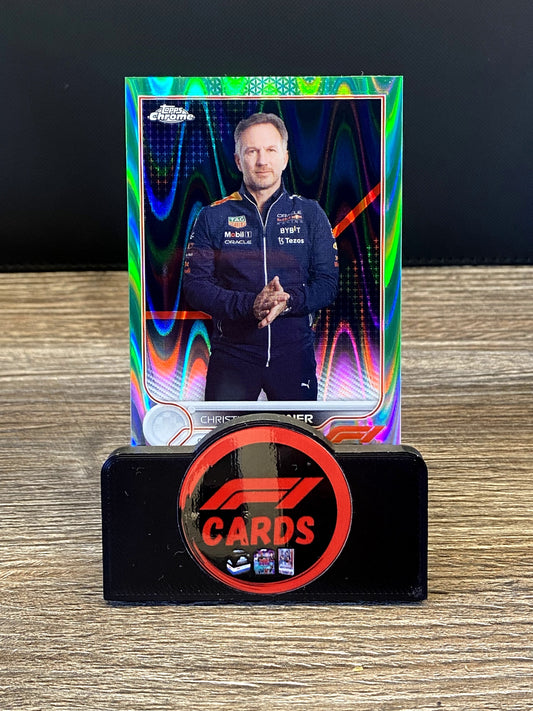 Christian Horner - Chrome 2022 - #100 Green Raywave 79/99