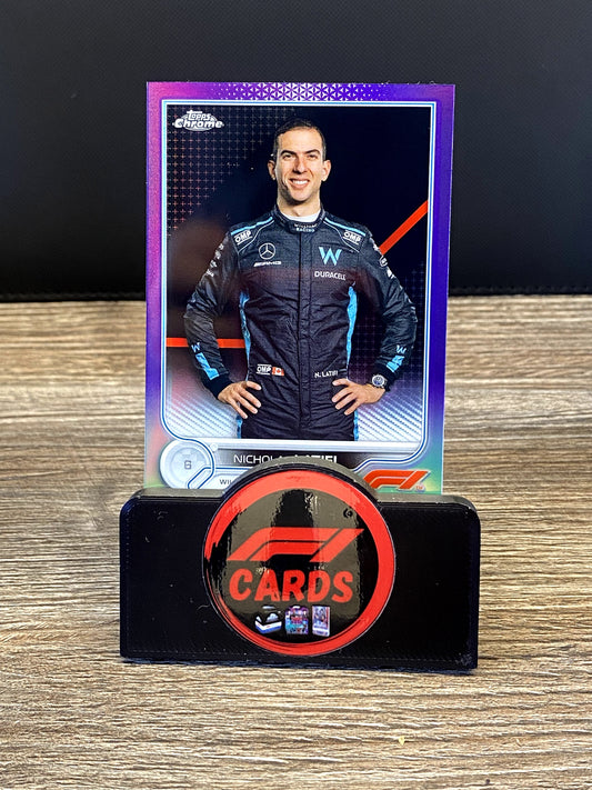 Nicholas Latifi Portrait - Chrome 2022 - #51 Purple 111/399