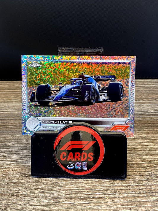 Nicholas Latifi - Chrome 2022 - #52 Mini Diamonds 195/299