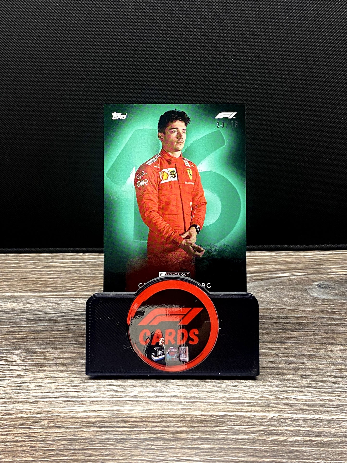 Charles Leclerc Portrait - Lights Out 2021 - Green 29/75