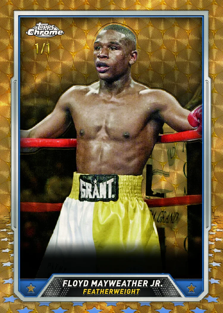 Topps Chrome Boxing Hobby Box – New & Sealed