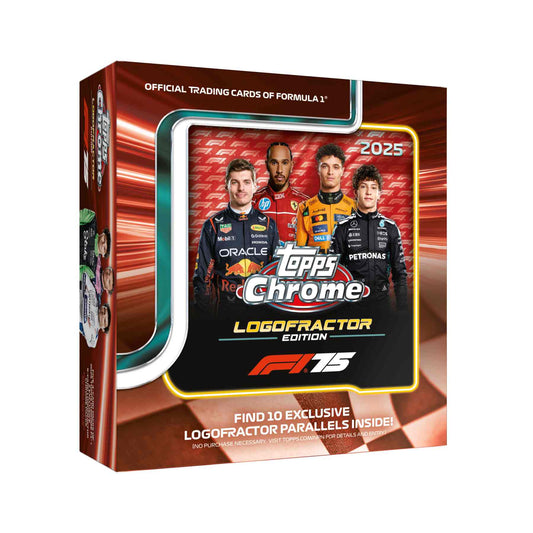 Topps F1 Chrome LOGOFRACTOR Edition 2025 - Hobby Box (New & Sealed)