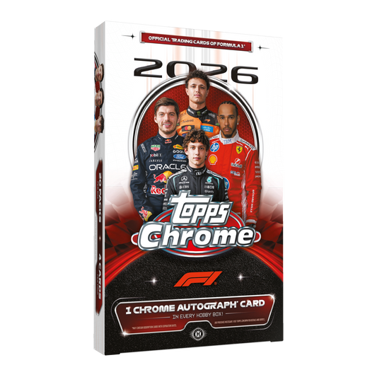 Topps F1 Chrome 2026 Hobby Box - New & Sealed