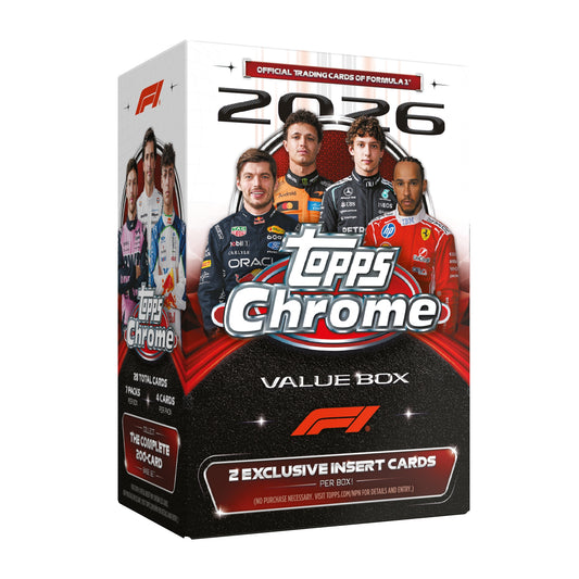 Topps F1 Chrome 2026 Value Blaster Box - New & Sealed