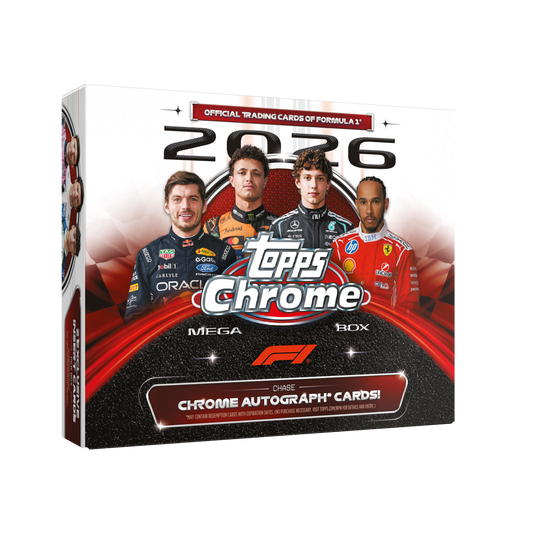 Topps F1 Chrome 2026 Mega Box - New & Sealed