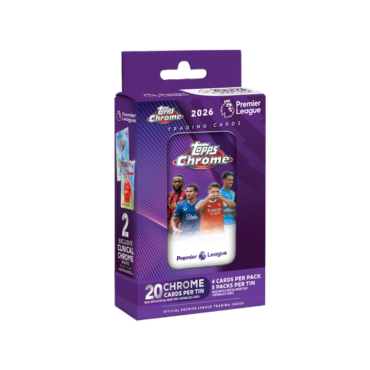 Topps Chrome Premier League 2026 - Tin - New & Sealed