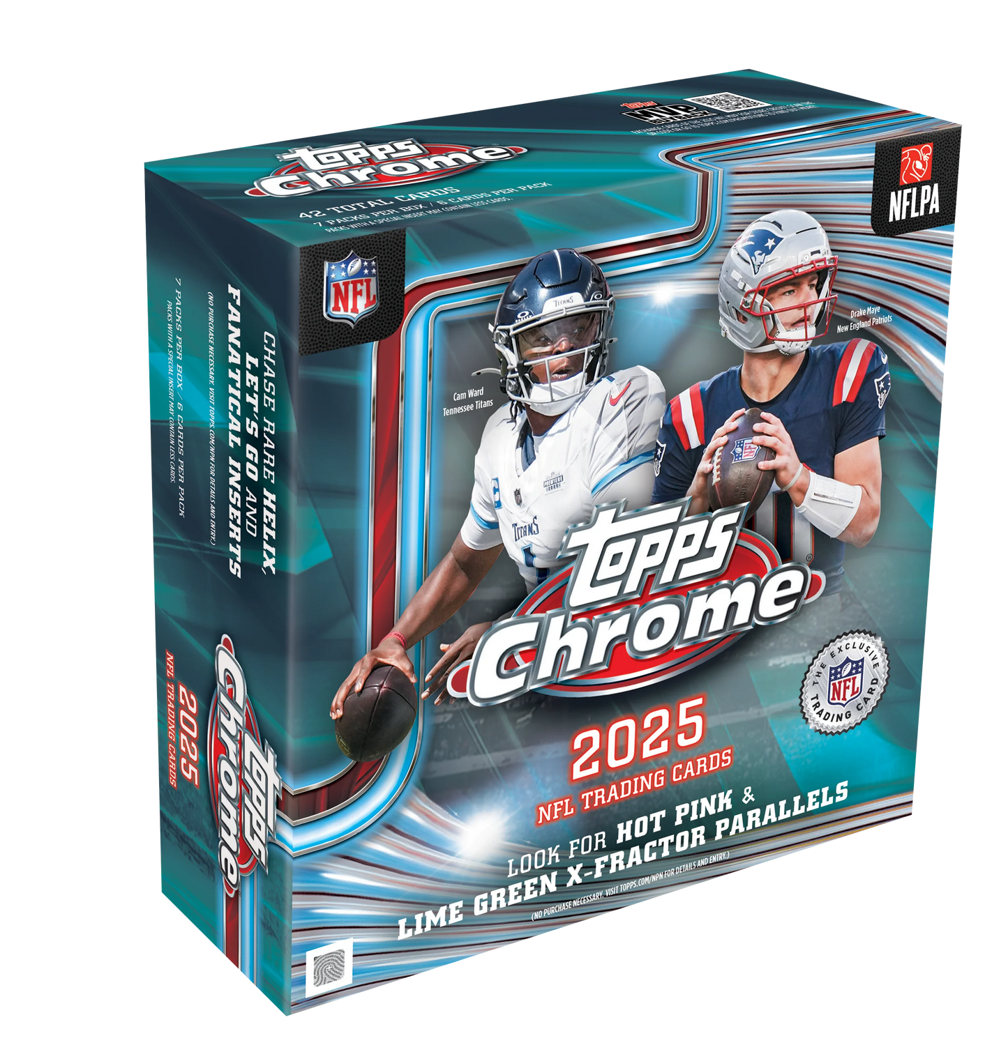 Topps NFL Chrome American Football 2025 - Mega Box
