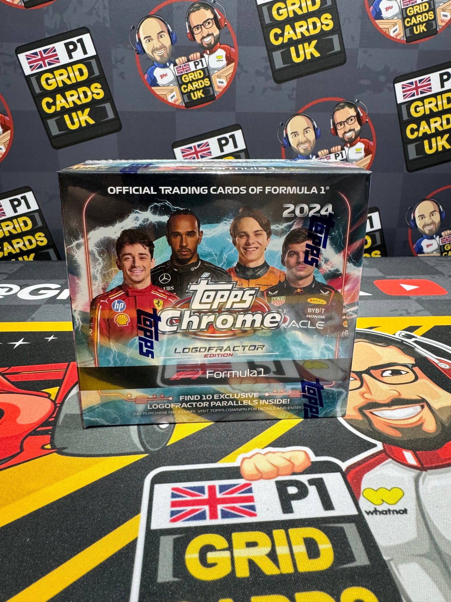 Topps F1 Chrome 2024 Logofractor Edition Box Sealed