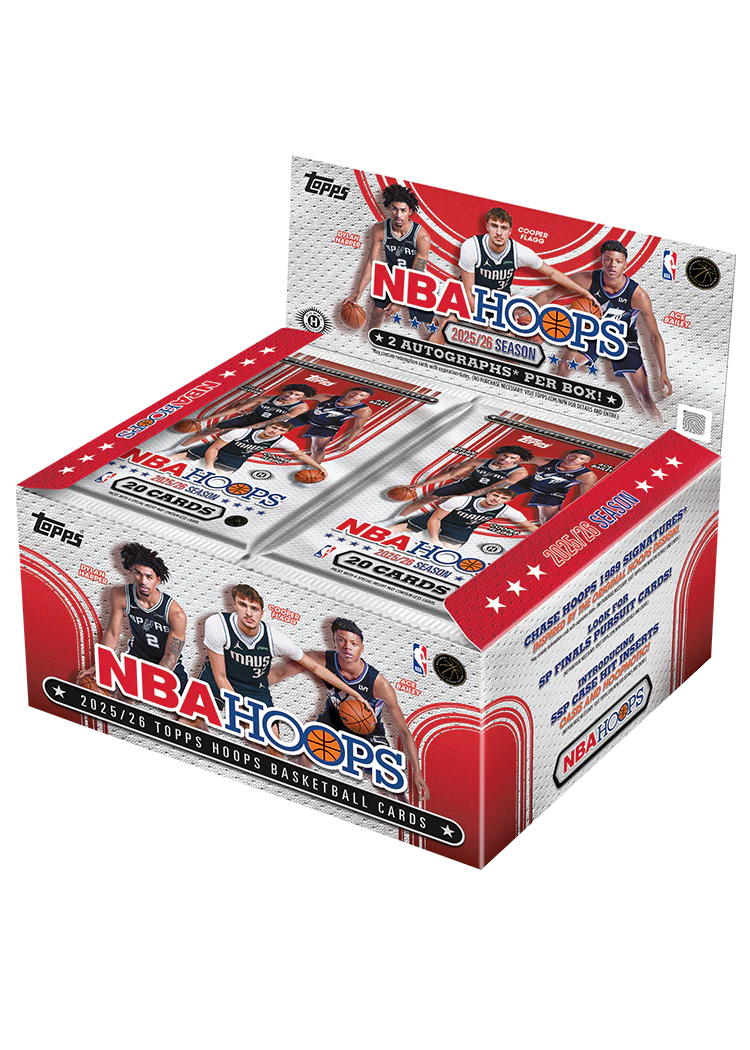 Topps NBA Basketball Hoops 2026 - Jumbo Box - New & Sealed