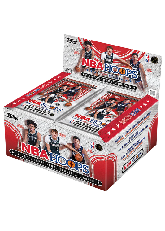 Topps NBA Basketball Hoops 2026 - Jumbo Box - New & Sealed