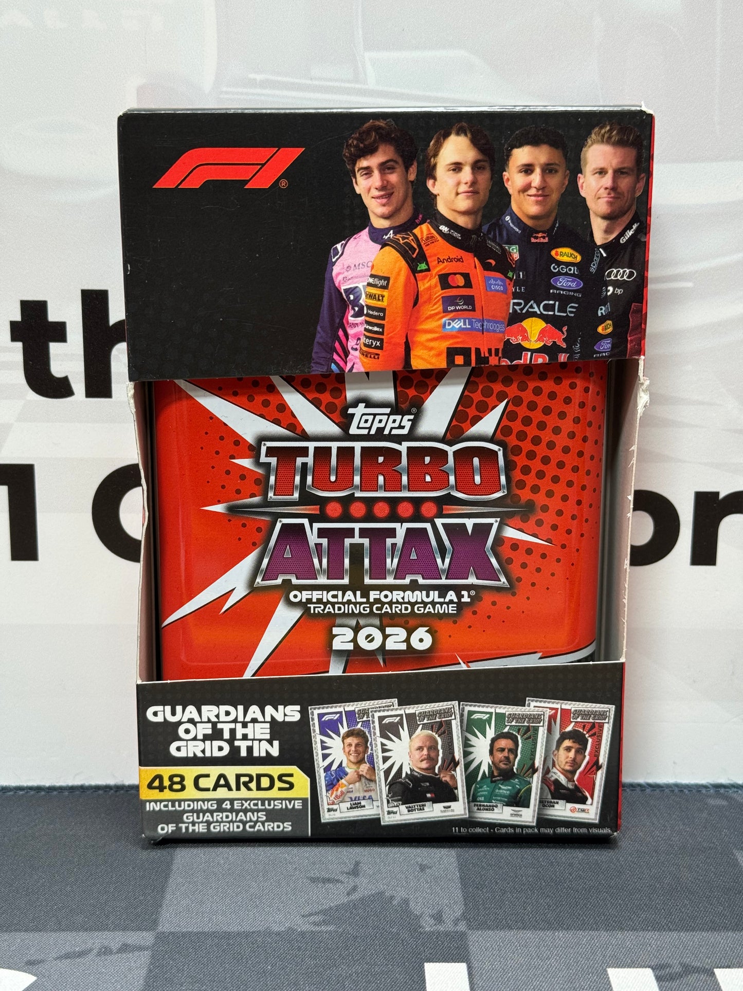 Topps F1 Turbo Attax 2026 - MEGA TIN (Pre Order, Releases 23/7/26)